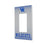 University of Kentucky Wildcats Linen Hidden-Screw Light Switch Plate