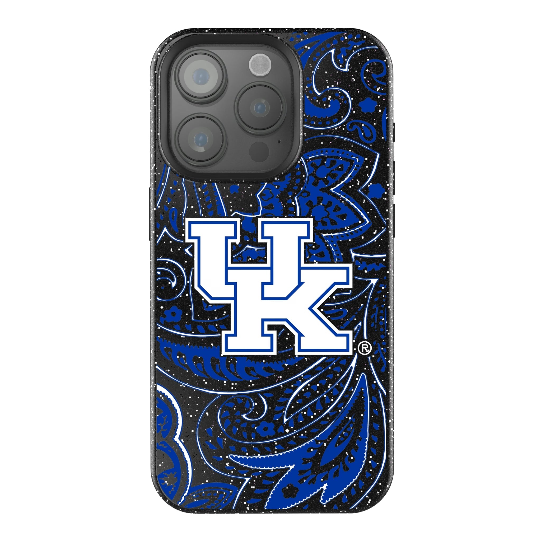 University of Kentucky Wildcats Paisley Bling Phone Case