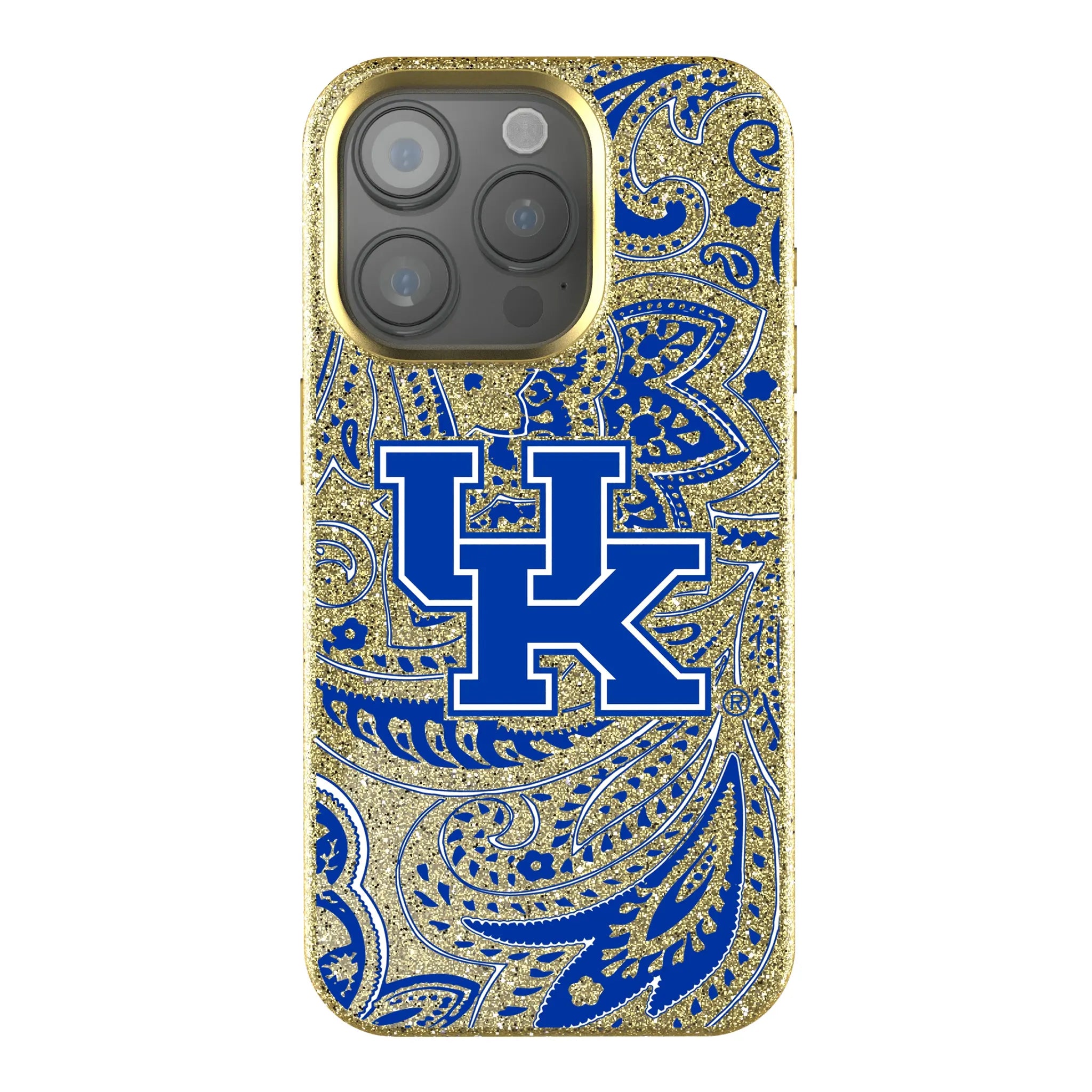 University of Kentucky Wildcats Paisley Bling Phone Case