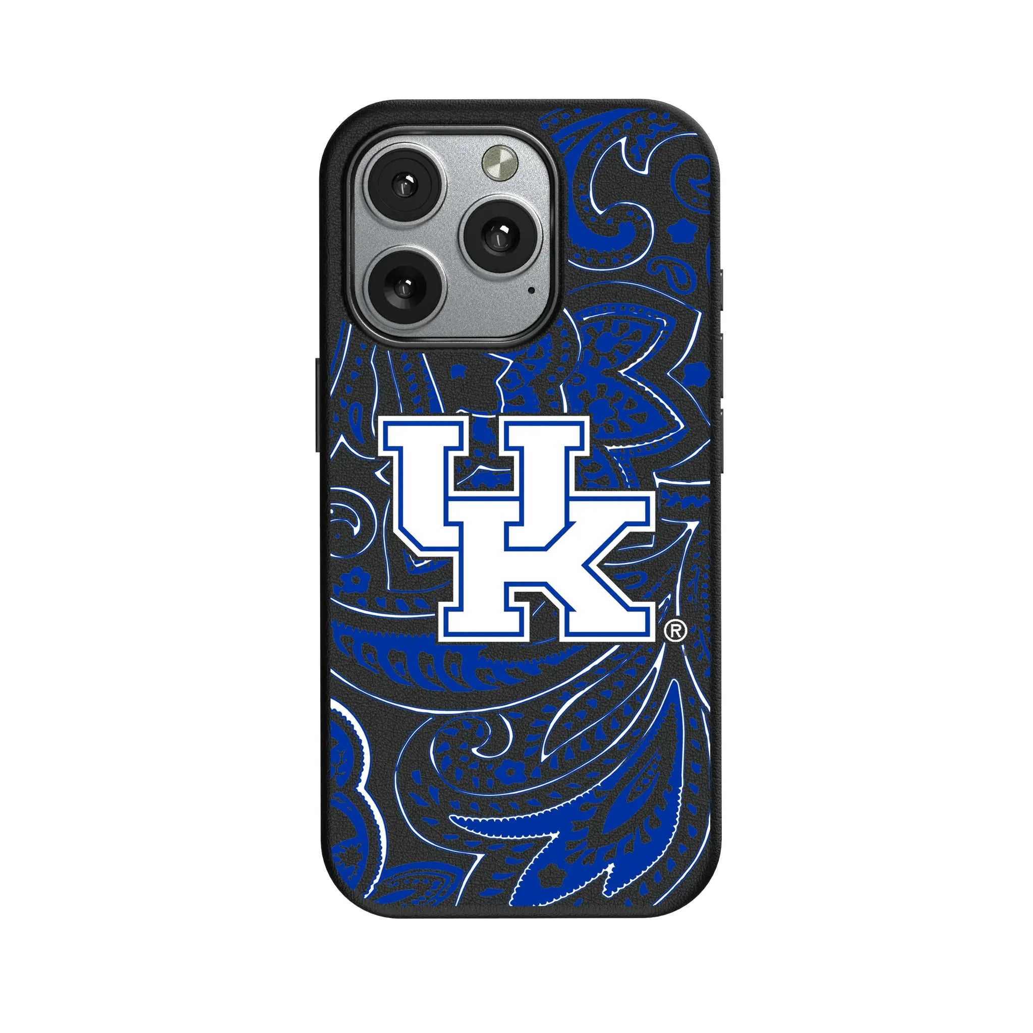 University of Kentucky Wildcats Paisley MagSafe Compatible Phone Case for Apple iPhone