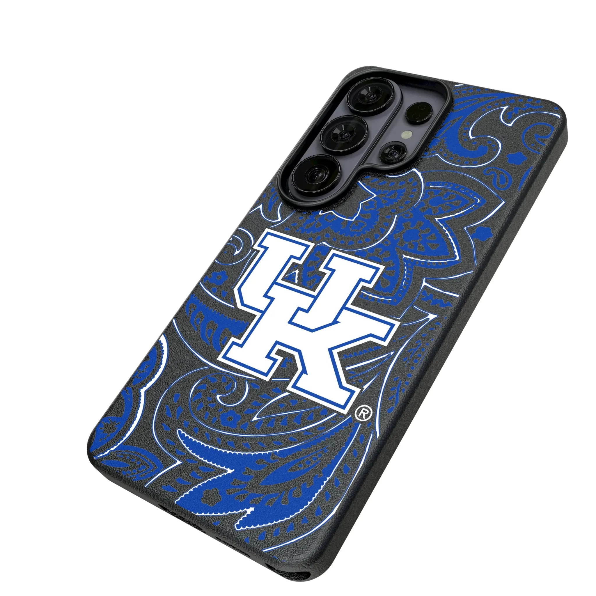 University of Kentucky Wildcats Paisley MagSafe Compatible Phone Case for Samsung Galaxy