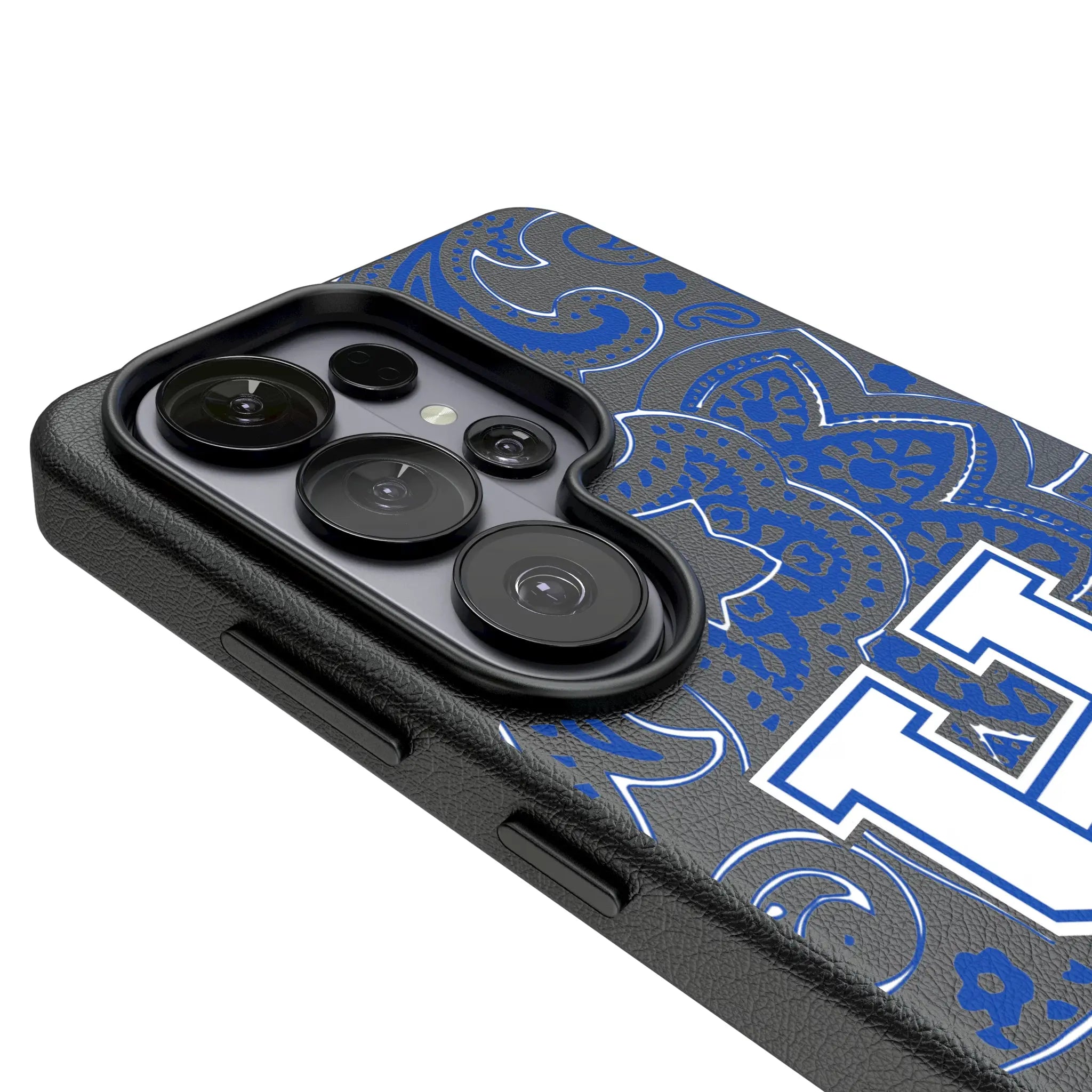 University of Kentucky Wildcats Paisley MagSafe Compatible Phone Case for Samsung Galaxy