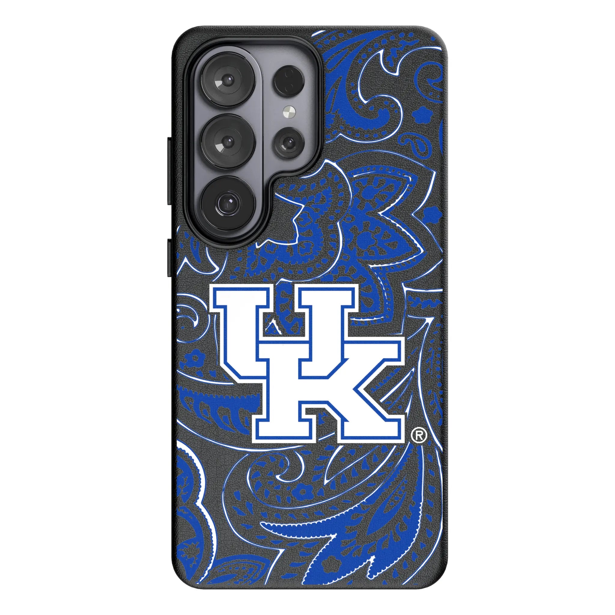 University of Kentucky Wildcats Paisley MagSafe Compatible Phone Case for Samsung Galaxy
