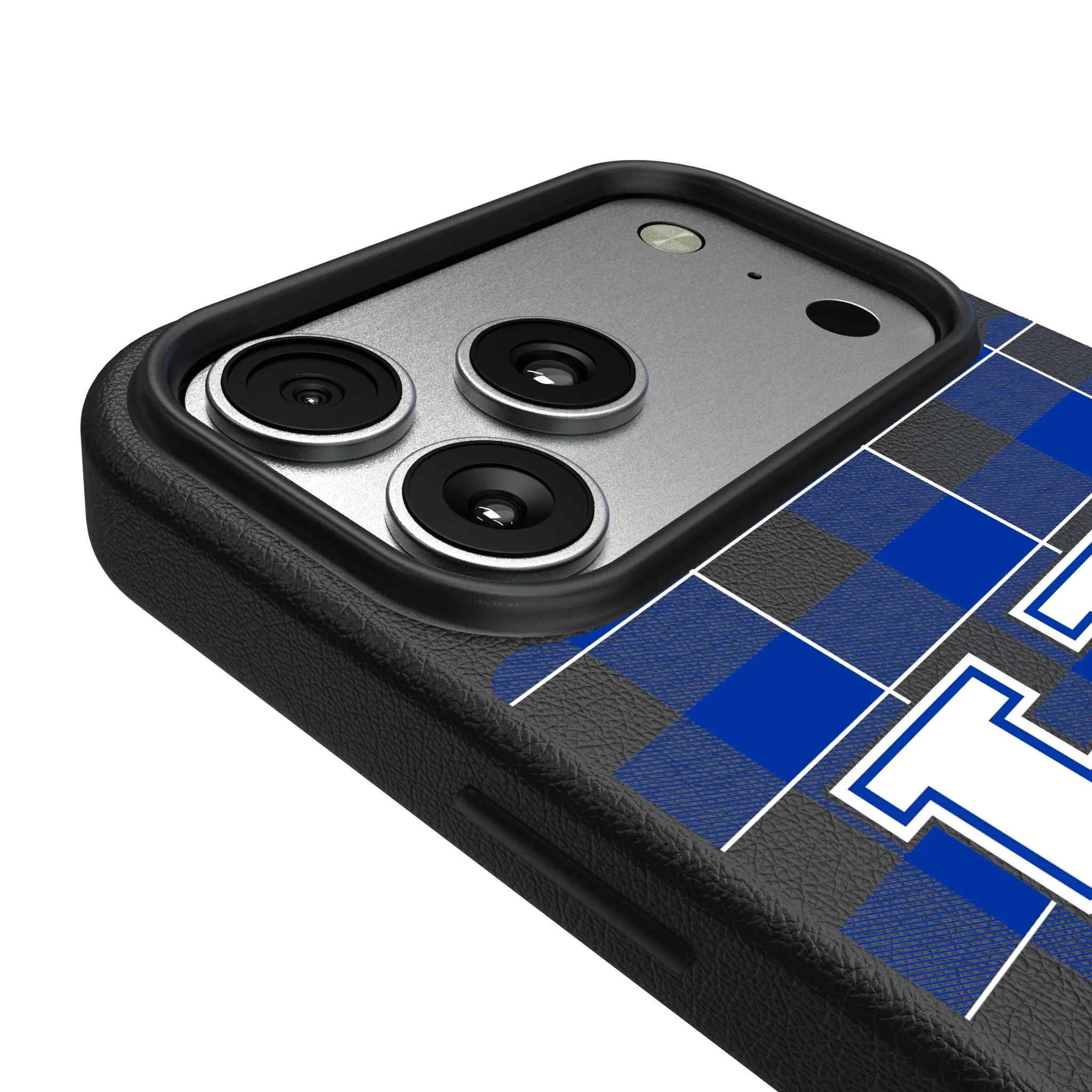 University of Kentucky Wildcats Plaid MagSafe Compatible Phone Case for Apple iPhone