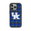 University of Kentucky Wildcats Plaid MagSafe Compatible Phone Case for Apple iPhone