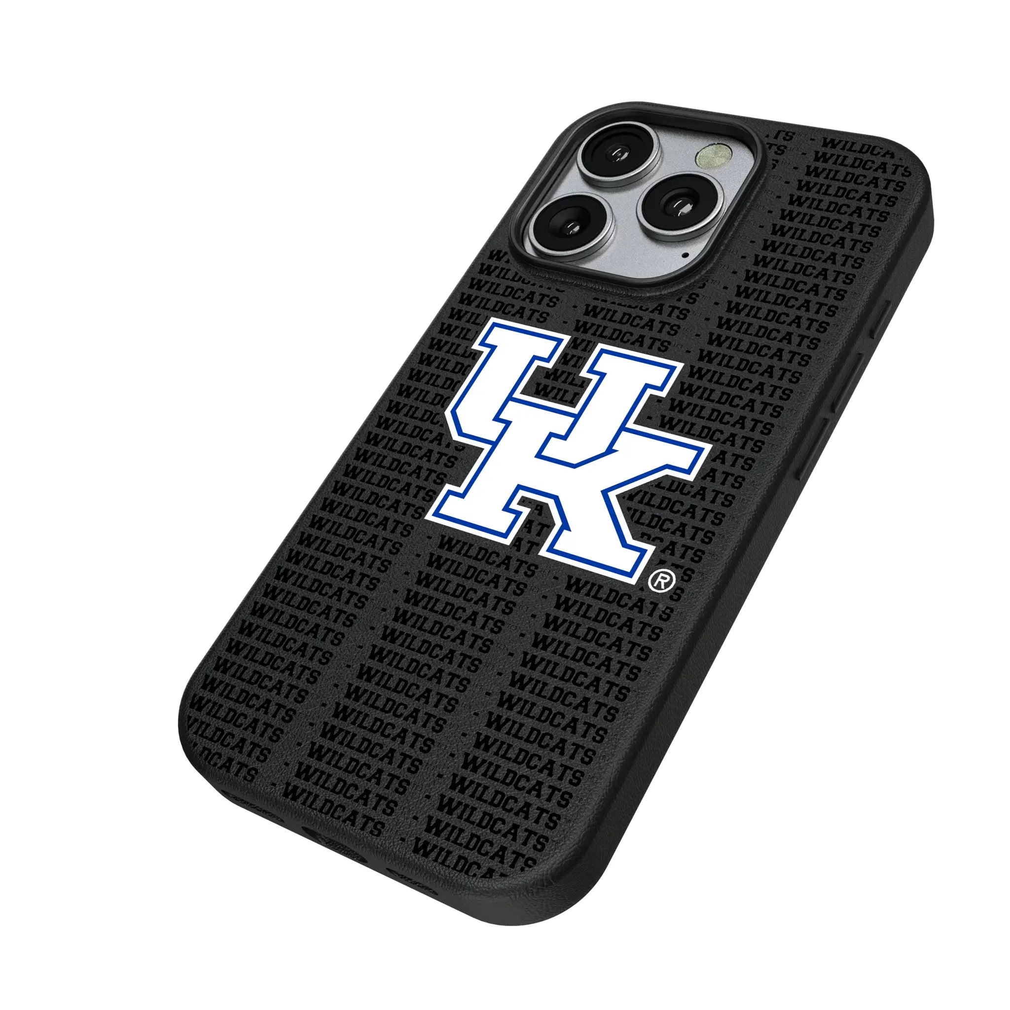 University of Kentucky Wildcats Text Backdrop MagSafe Compatible Phone Case for Apple iPhone