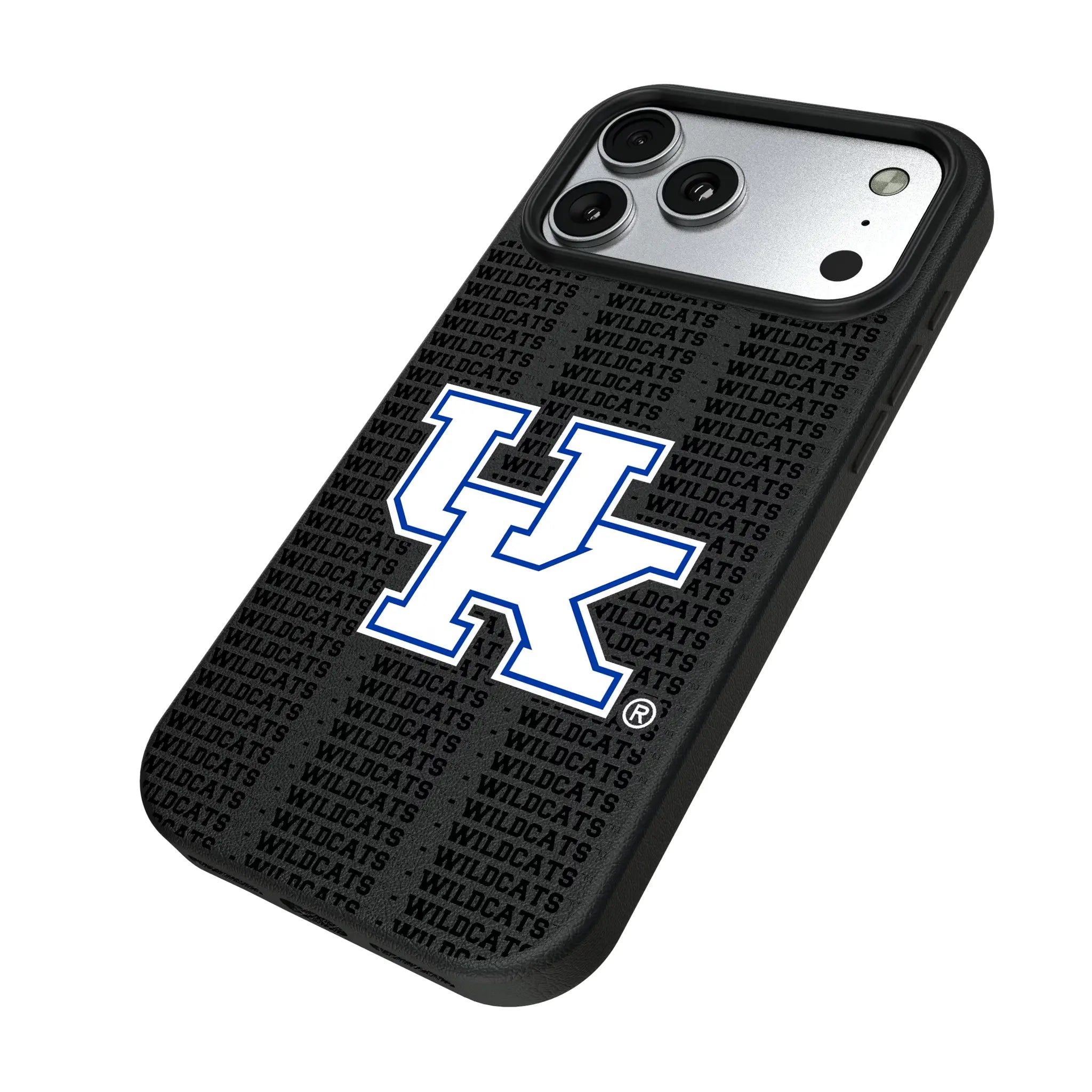 University of Kentucky Wildcats Text Backdrop MagSafe Compatible Phone Case for Apple iPhone