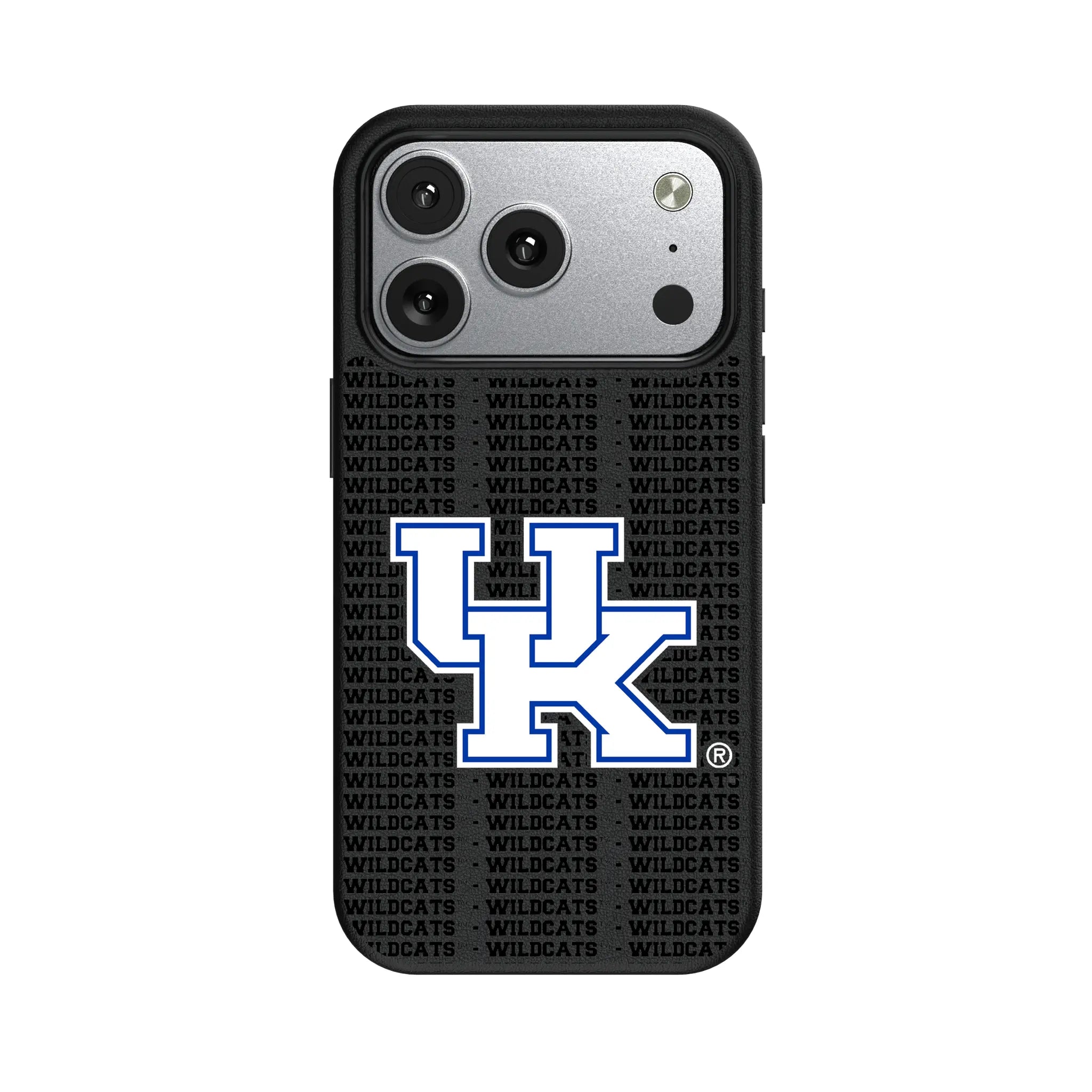University of Kentucky Wildcats Text Backdrop MagSafe Compatible Phone Case for Apple iPhone
