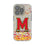 University of Maryland Terrapins Confetti Clear Phone Case for Apple iPhone