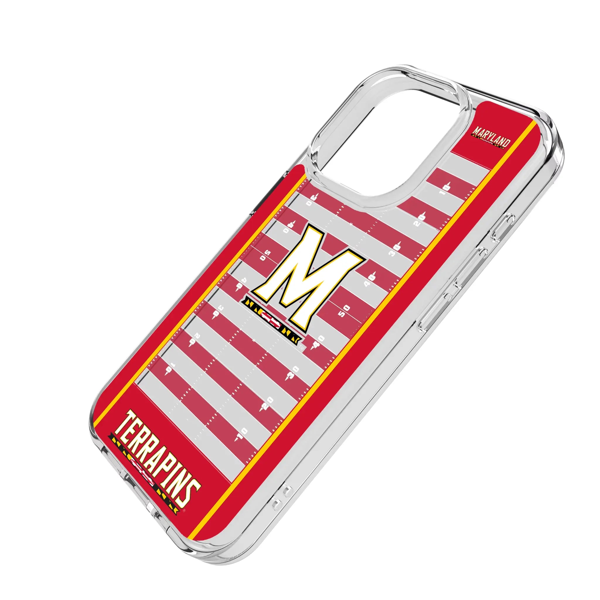 University of Maryland Terrapins Field Clear Phone Case for Apple iPhone