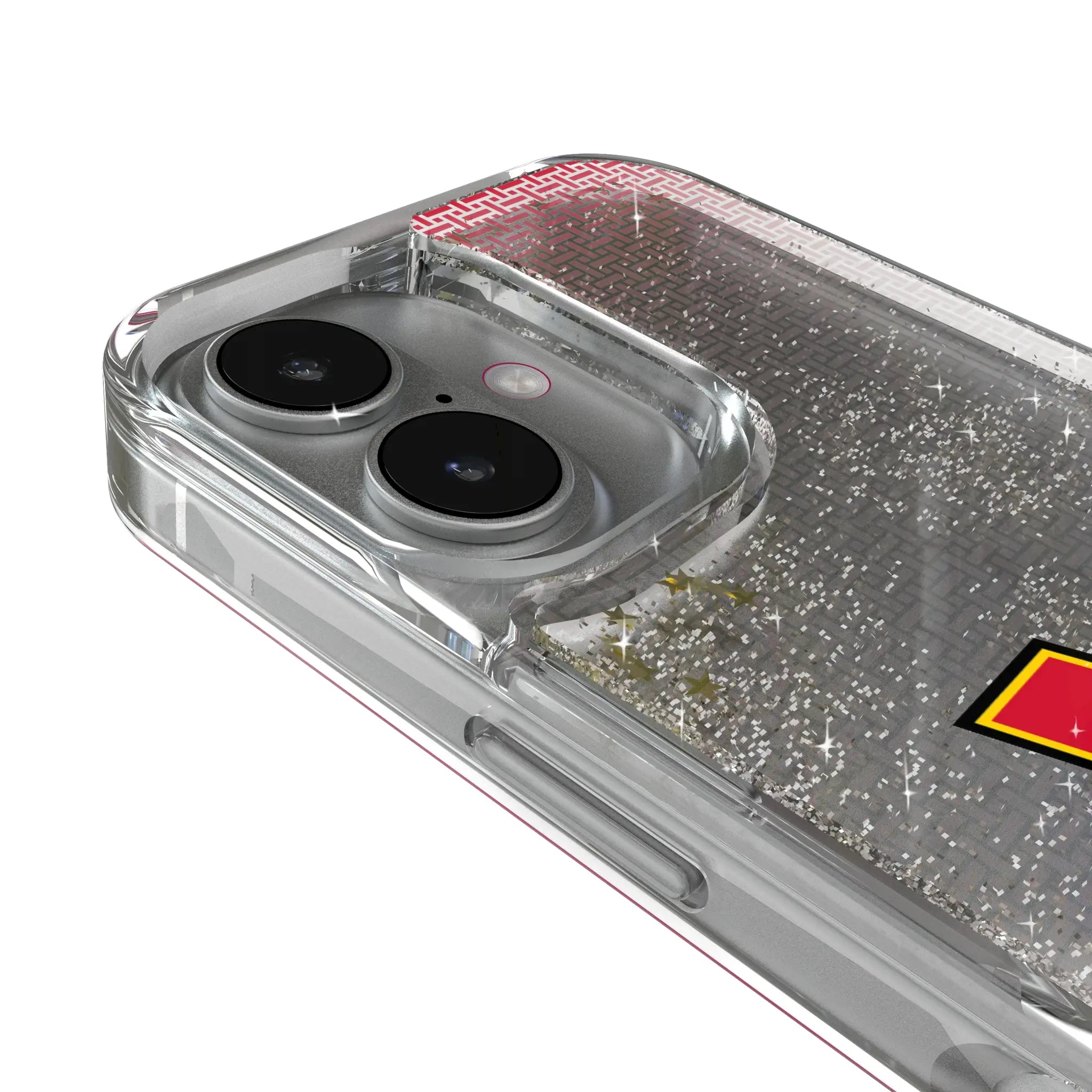 University of Maryland Terrapins Linen Glitter Phone Case