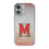 University of Maryland Terrapins Linen Glitter Phone Case