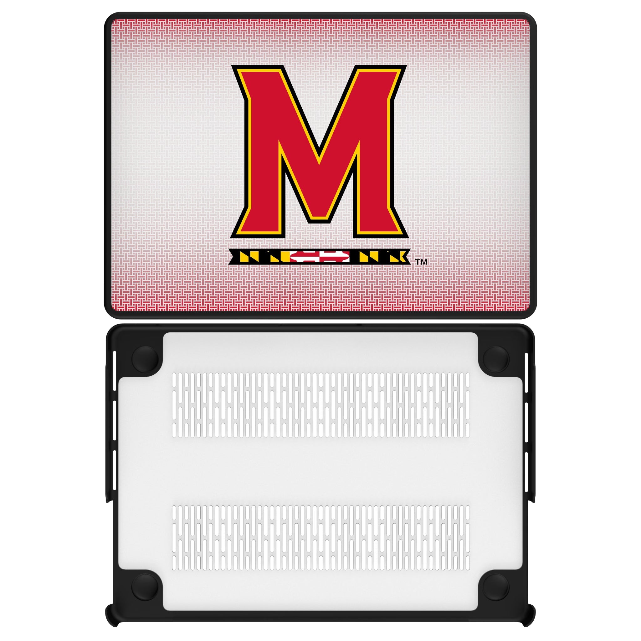 University of Maryland Terrapins Linen Laptop Case for Apple MacBook