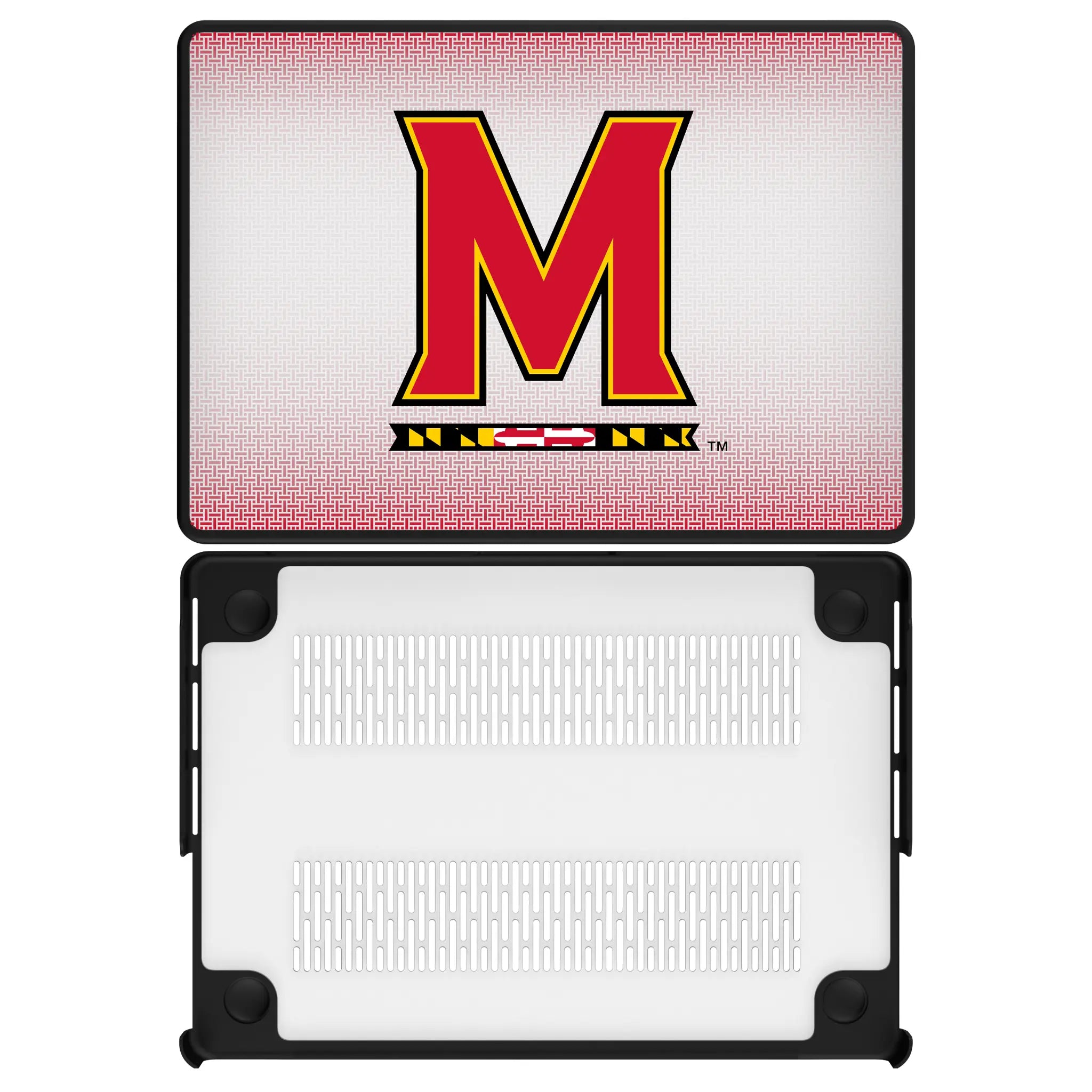 University of Maryland Terrapins Linen Laptop Case for Apple MacBook
