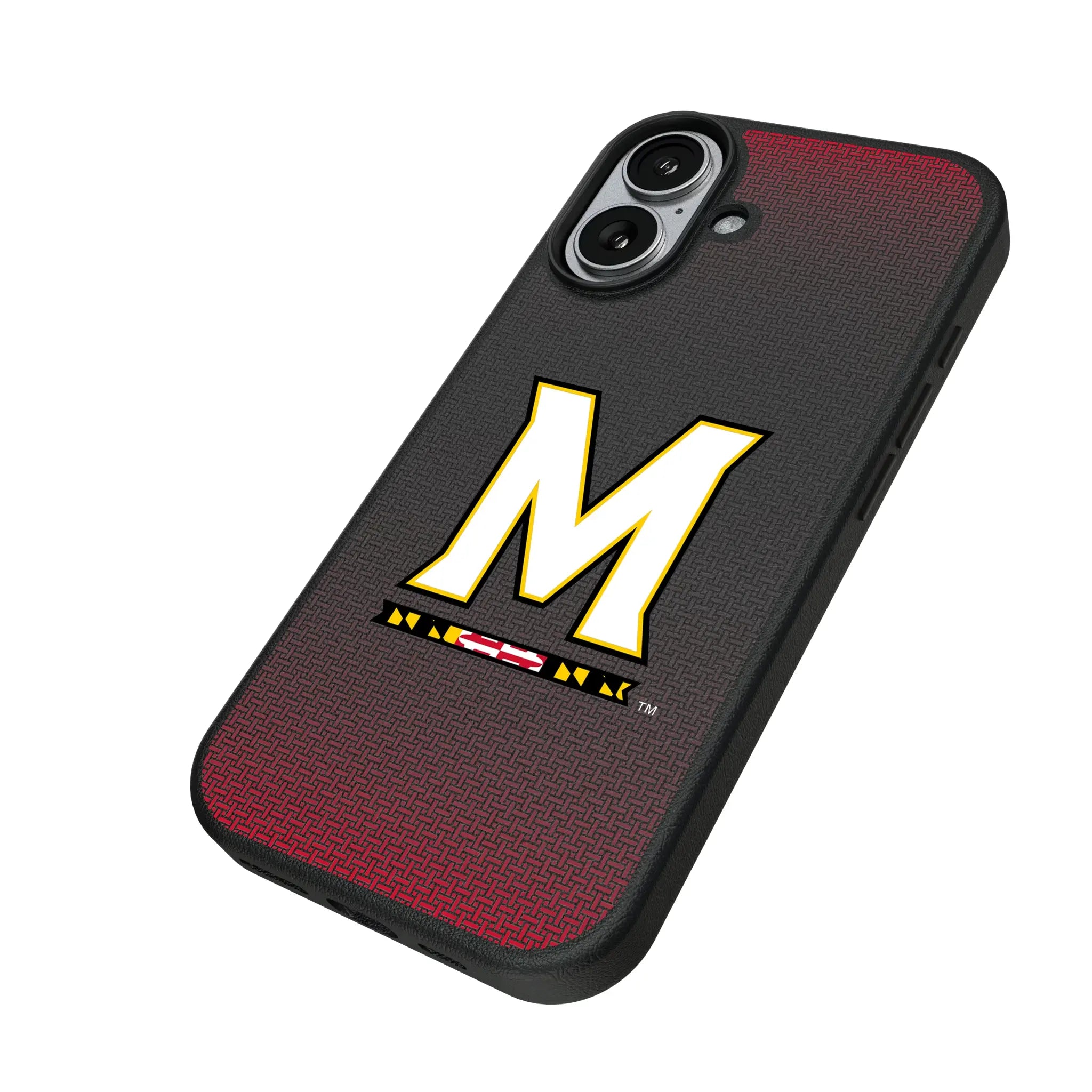 University of Maryland Terrapins Linen MagSafe Compatible Phone Case for Apple iPhone