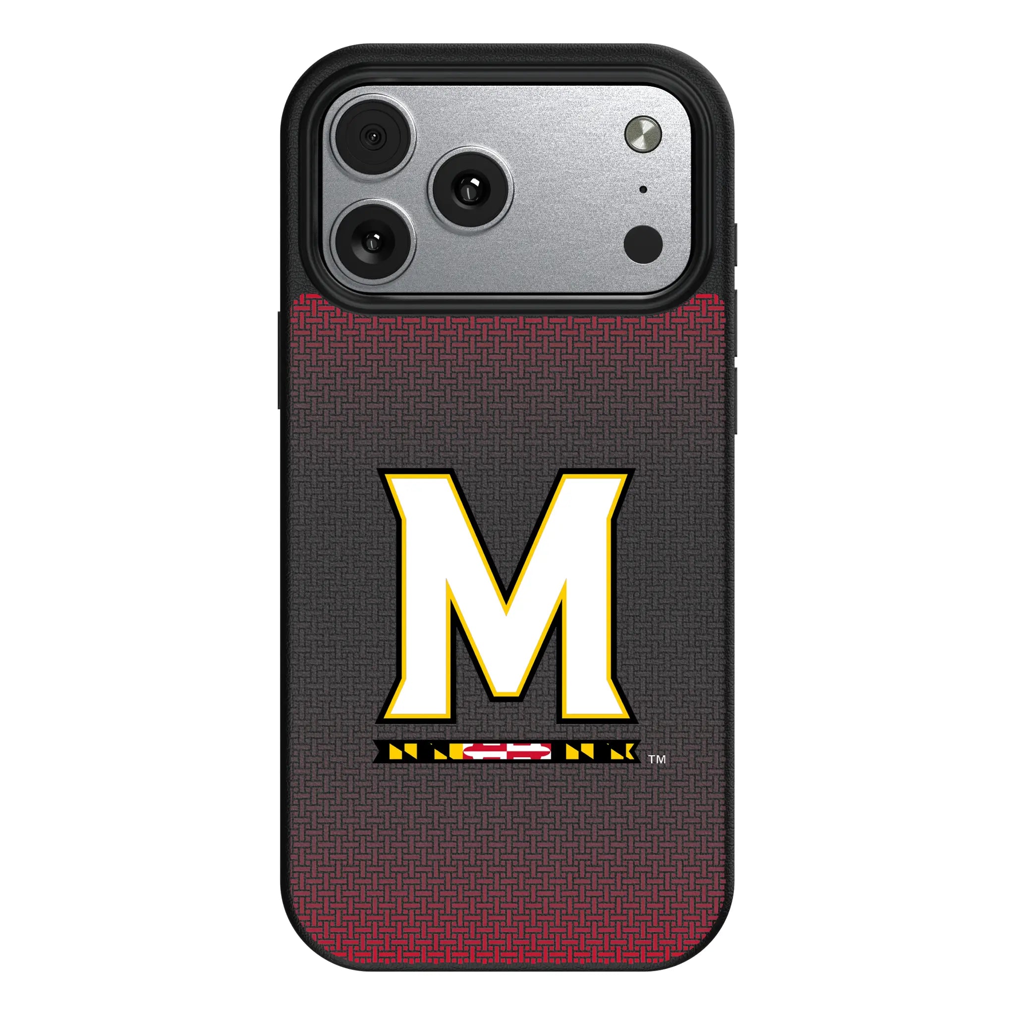 University of Maryland Terrapins Linen MagSafe Compatible Phone Case for Apple iPhone
