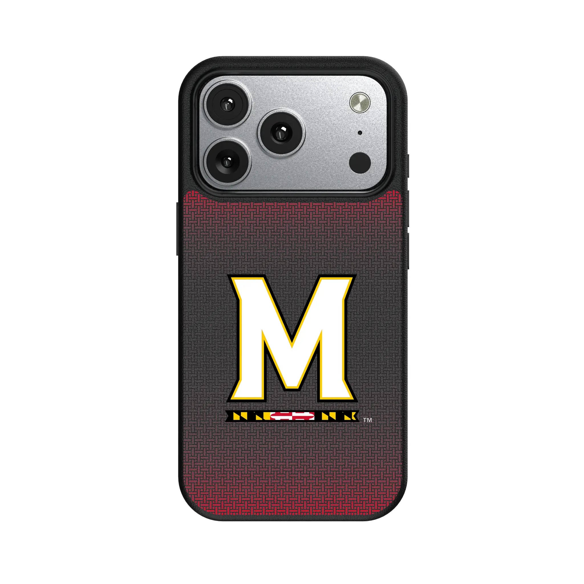 University of Maryland Terrapins Linen MagSafe Compatible Phone Case for Apple iPhone