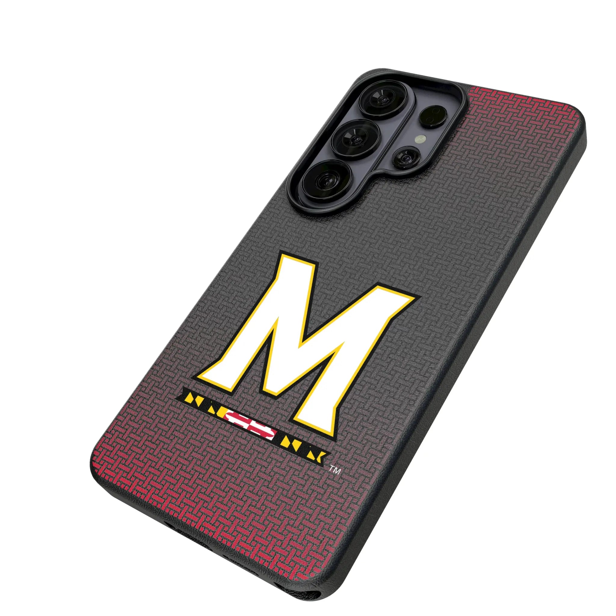 University of Maryland Terrapins Linen MagSafe Compatible Phone Case for Samsung Galaxy