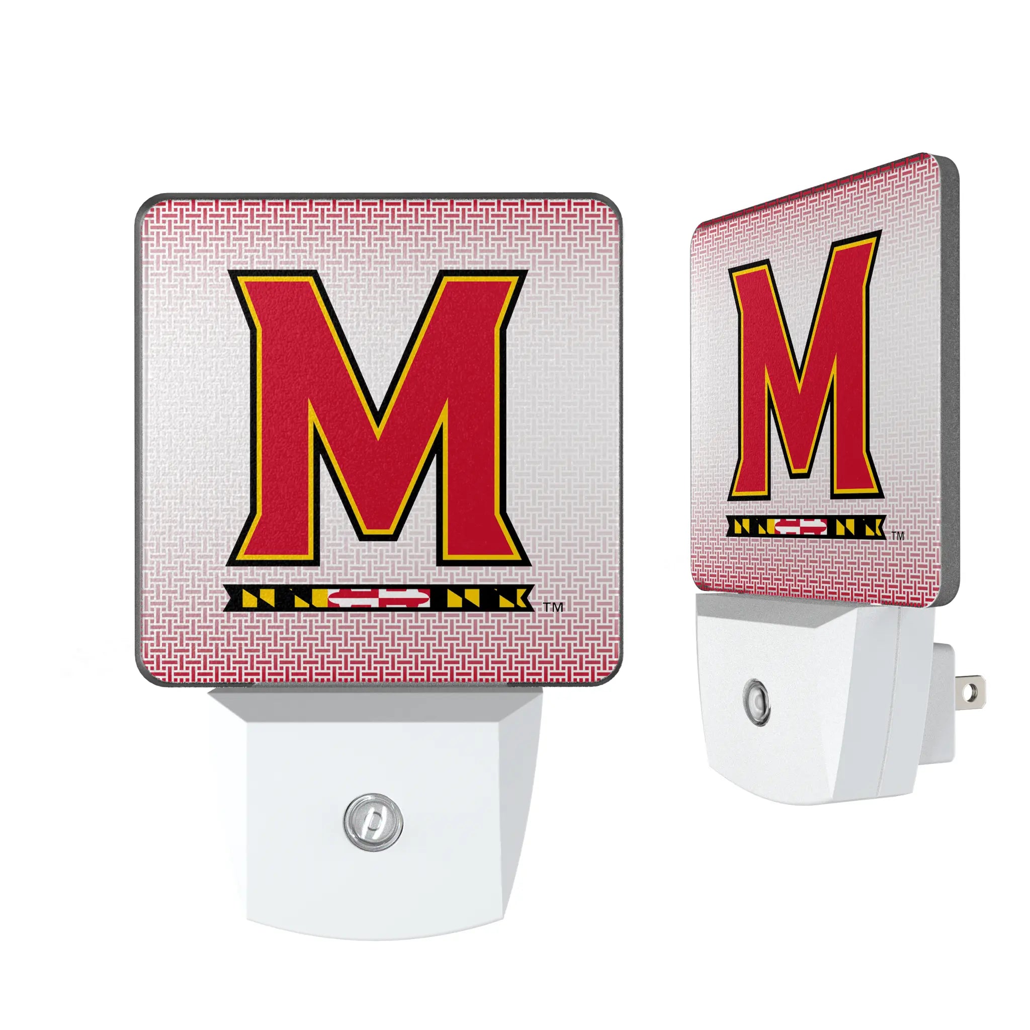 University of Maryland Terrapins Linen Night Light 2-Pack