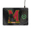 University of Maryland Terrapins Monocolor Tilt 15-Watt Wireless Charger and Mouse Pad