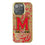 University of Maryland Terrapins Paisley Bling Phone Case
