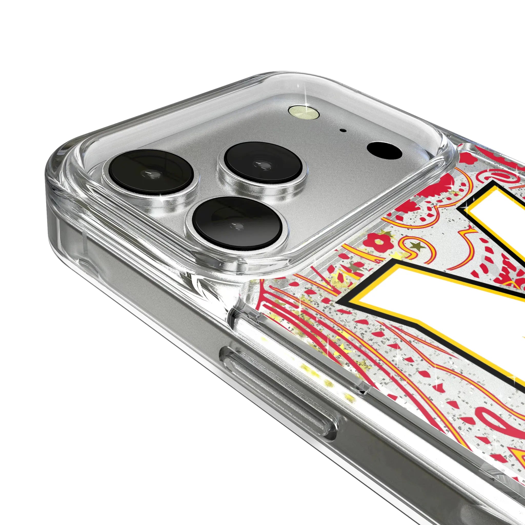 University of Maryland Terrapins Paisley Glitter Phone Case