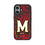 University of Maryland Terrapins Paisley MagSafe Compatible Phone Case for Apple iPhone