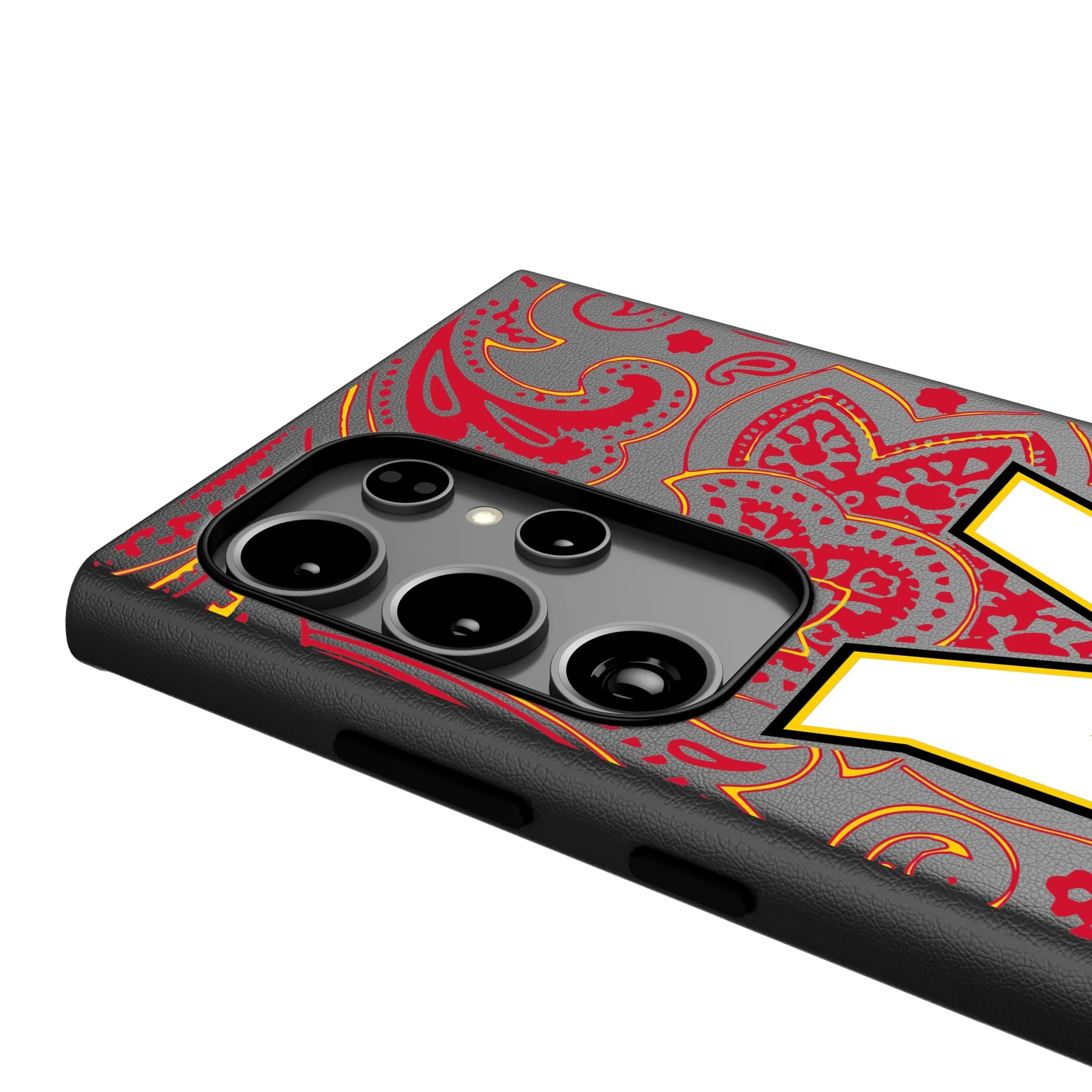 University of Maryland Terrapins Paisley MagSafe Compatible Phone Case for Samsung Galaxy - Sports Gifts, Sports Memorabilia, Sports Collectibles, Fan Shop
