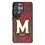 University of Maryland Terrapins Paisley MagSafe Compatible Phone Case for Samsung Galaxy