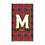 University of Maryland Terrapins Plaid 5000mAh Flat Powerbank