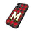 University of Maryland Terrapins Plaid MagSafe Compatible Phone Case for Apple iPhone