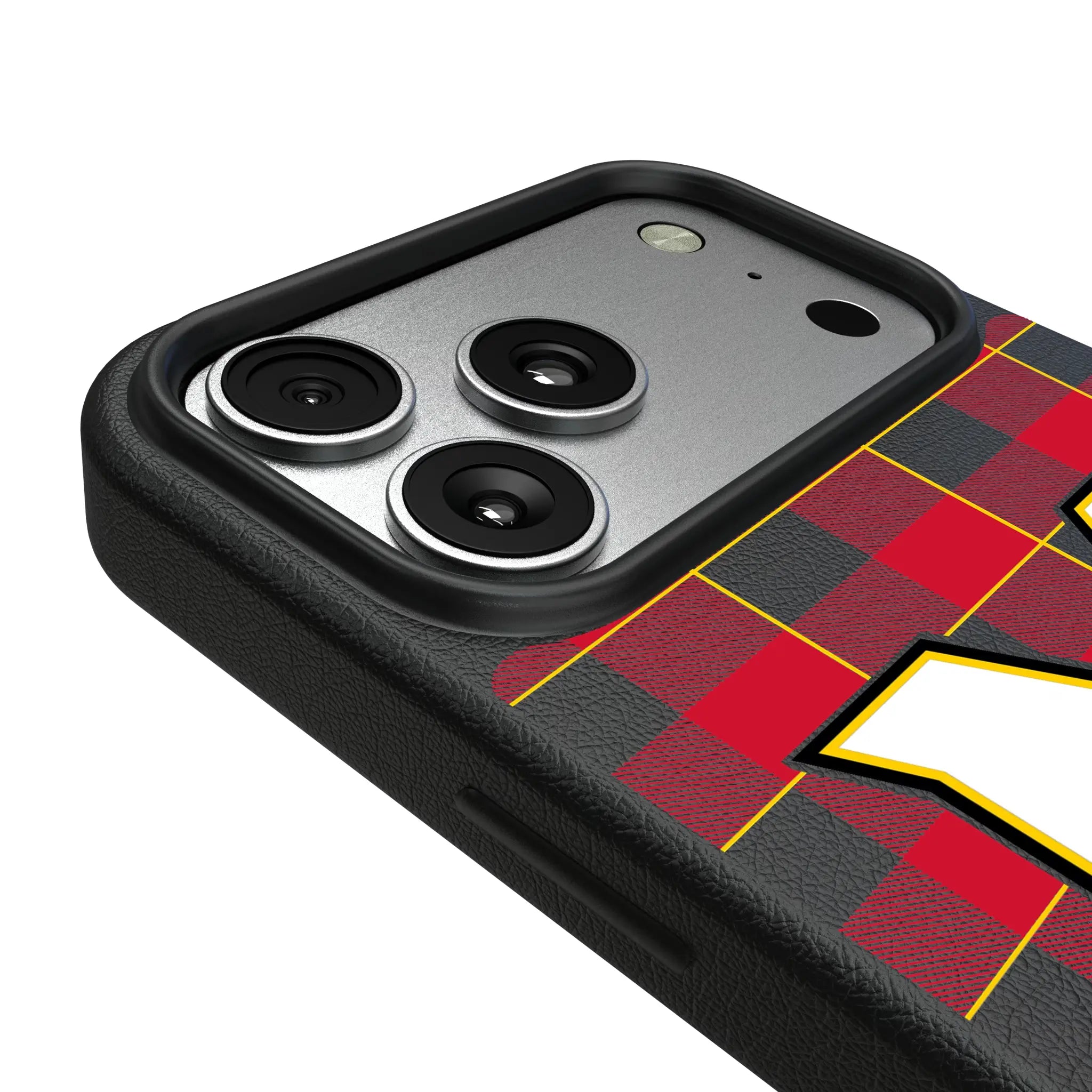 University of Maryland Terrapins Plaid MagSafe Compatible Phone Case for Apple iPhone