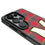 University of Maryland Terrapins Plaid MagSafe Compatible Phone Case for Samsung Galaxy