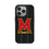 University of Maryland Terrapins Text Backdrop MagSafe Compatible Phone Case for Apple iPhone