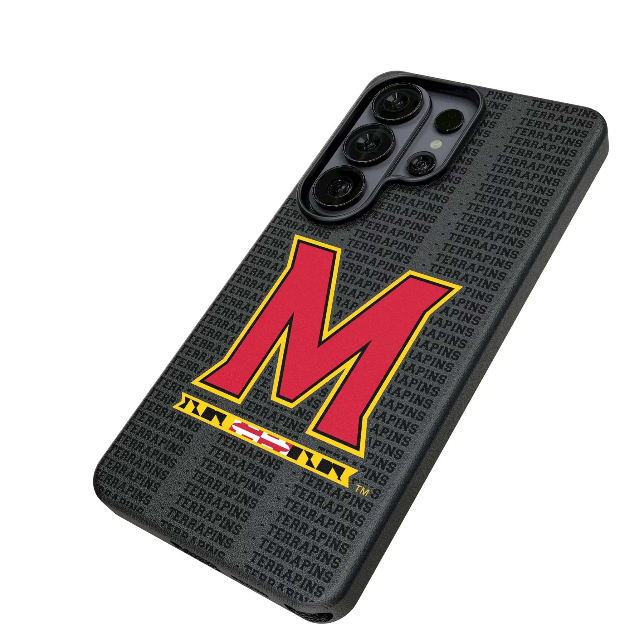 University of Maryland Terrapins Text Backdrop MagSafe Compatible Phone Case for Samsung Galaxy