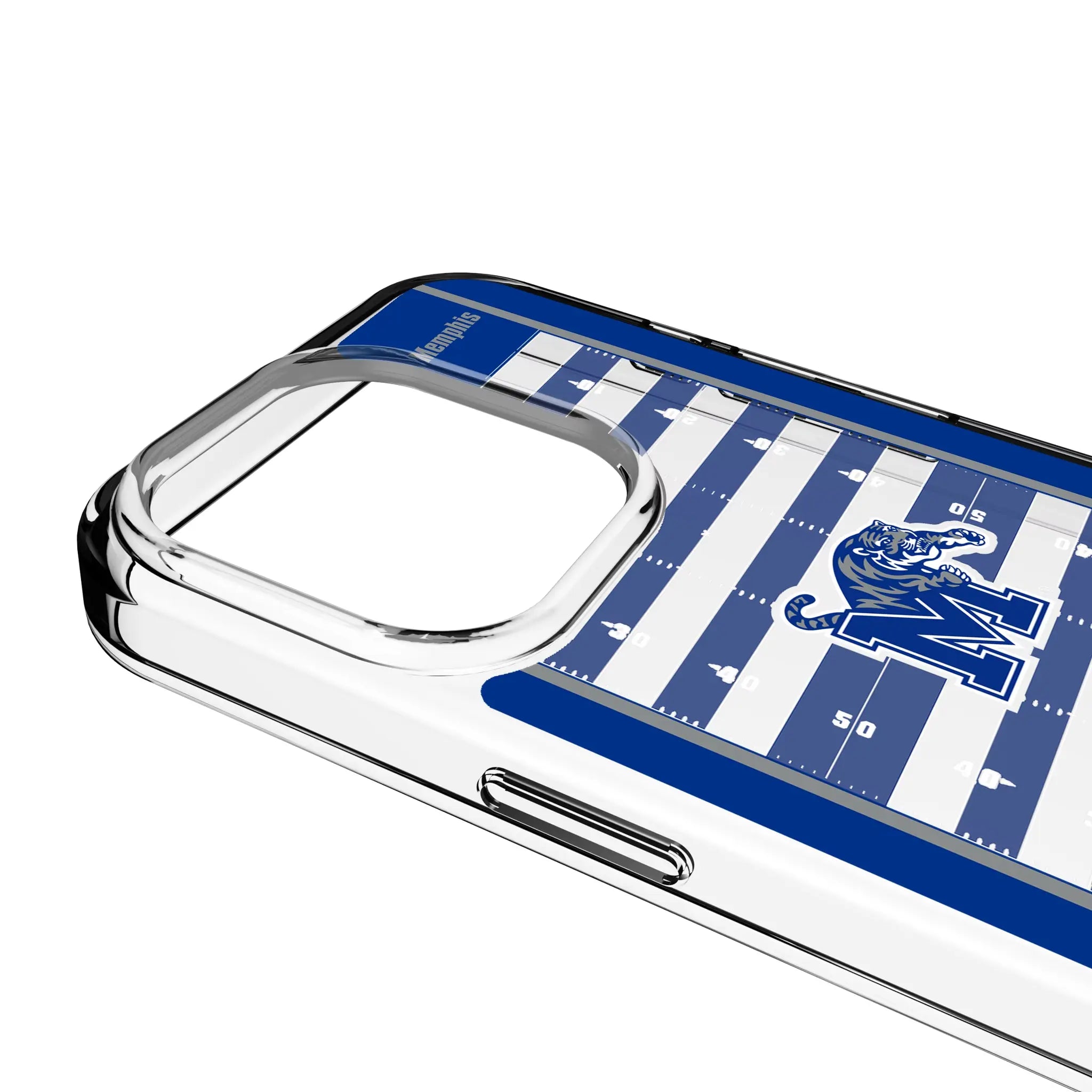 University of Memphis Tigers Field Clear Phone Case for Apple iPhone