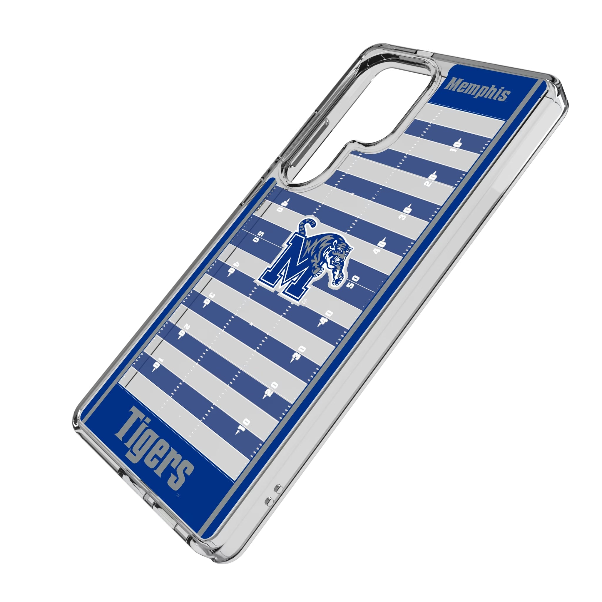 University of Memphis Tigers Field Clear Phone Case for Samsung Galaxy