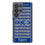 University of Memphis Tigers Field Clear Phone Case for Samsung Galaxy