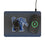 University of Memphis Tigers Linen 15-Watt Wireless Charger and Mouse Pad