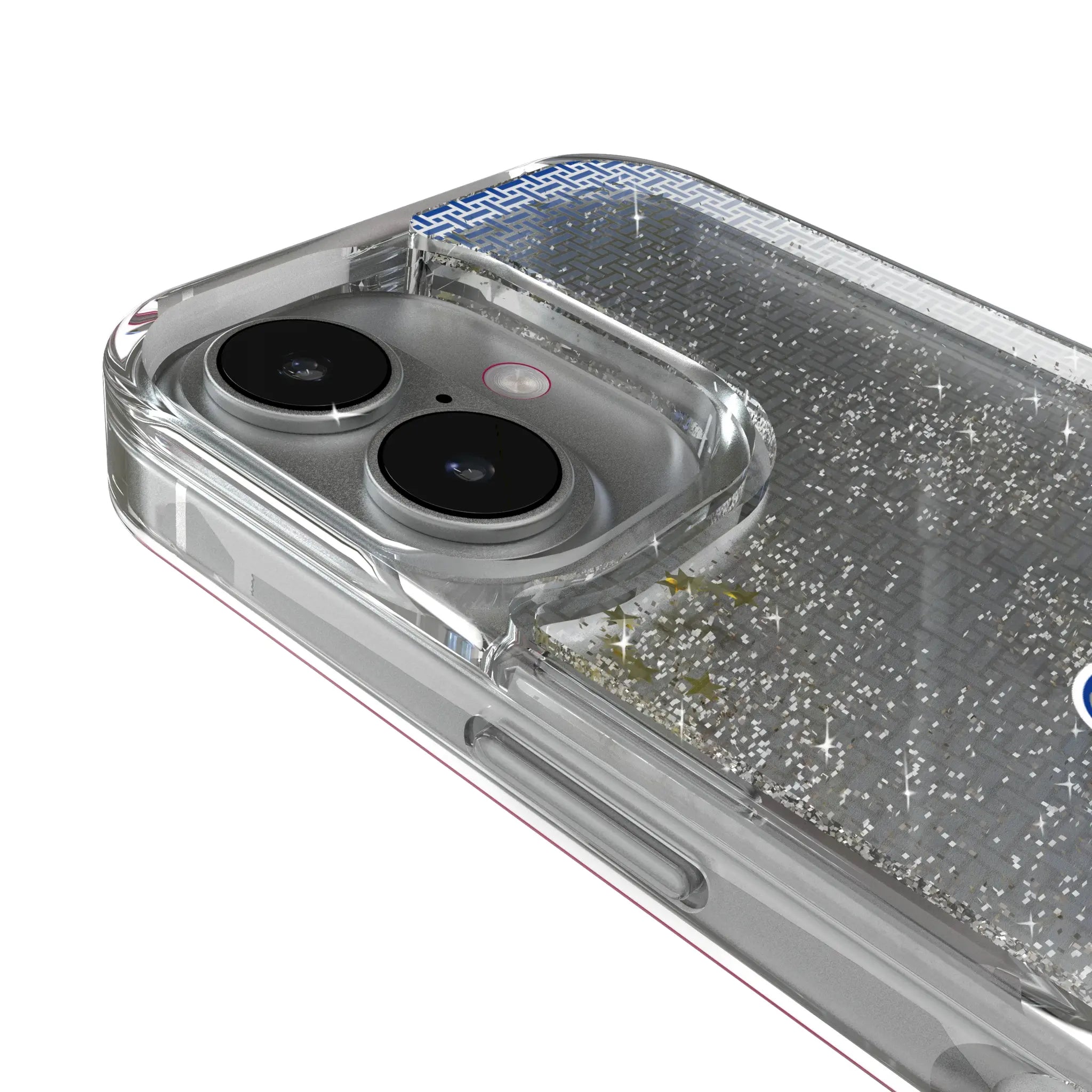 University of Memphis Tigers Linen Glitter Phone Case