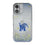 University of Memphis Tigers Linen Glitter Phone Case