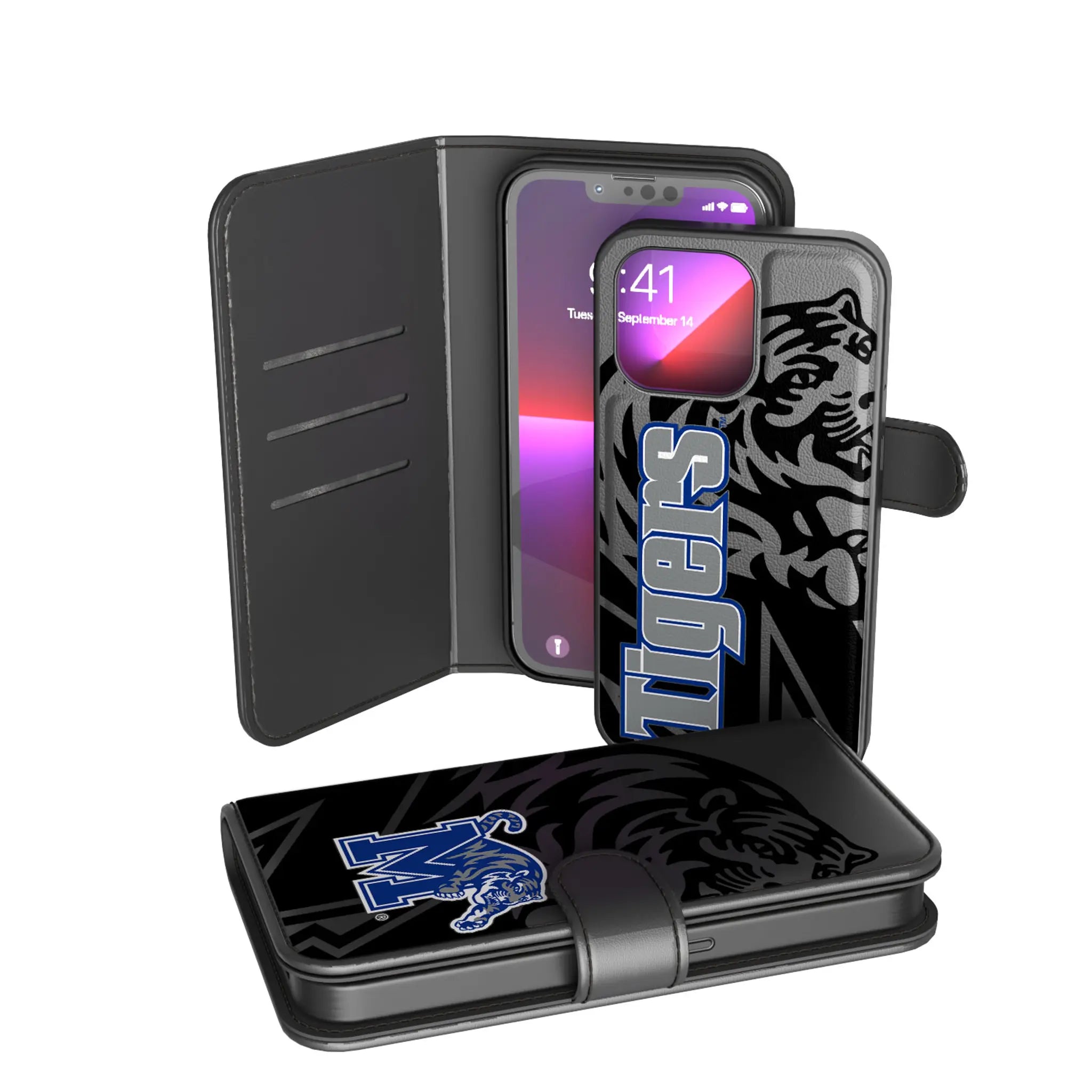 Memphis Tigers Tilt Wallet Case