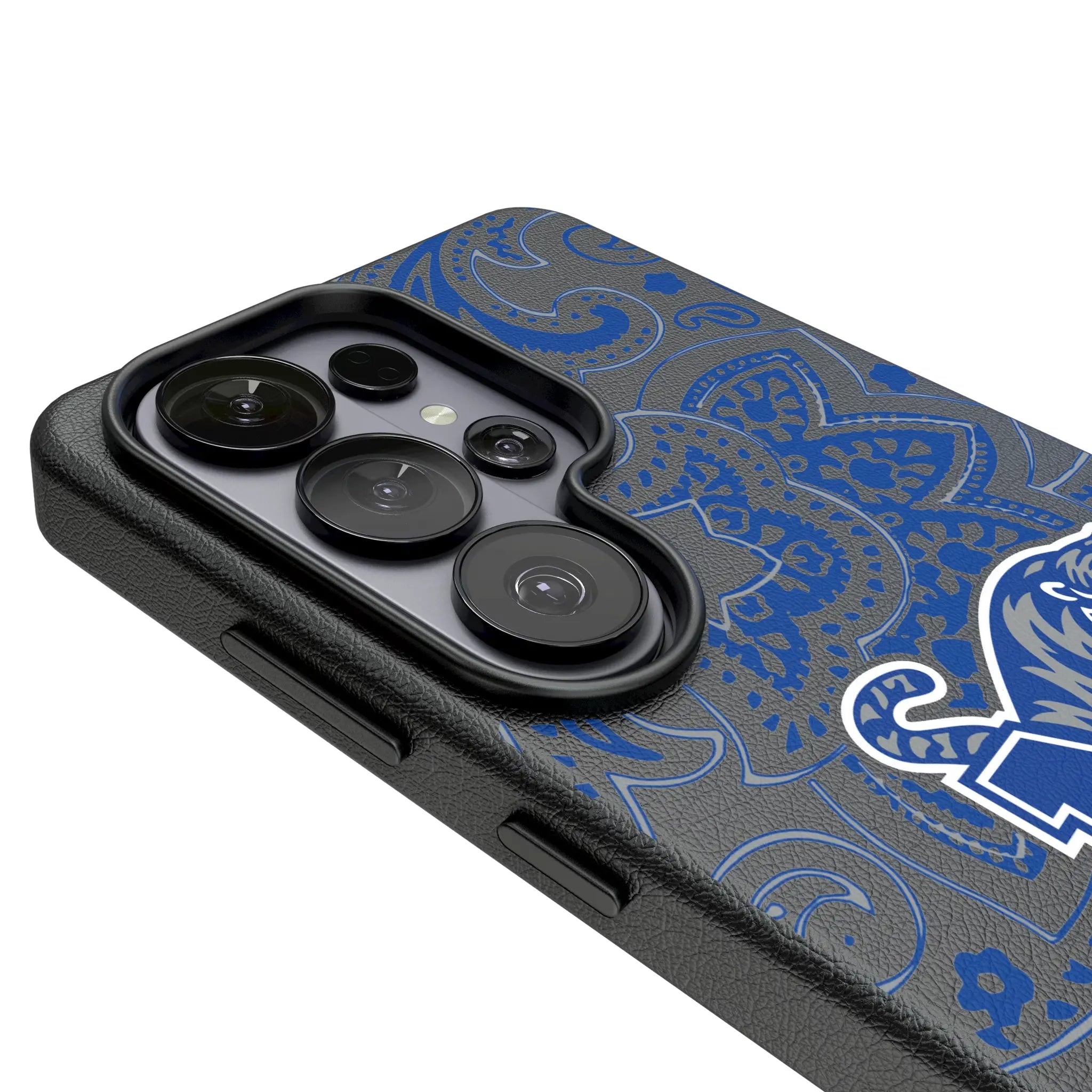 University of Memphis Tigers Paisley MagSafe Compatible Phone Case for Samsung Galaxy