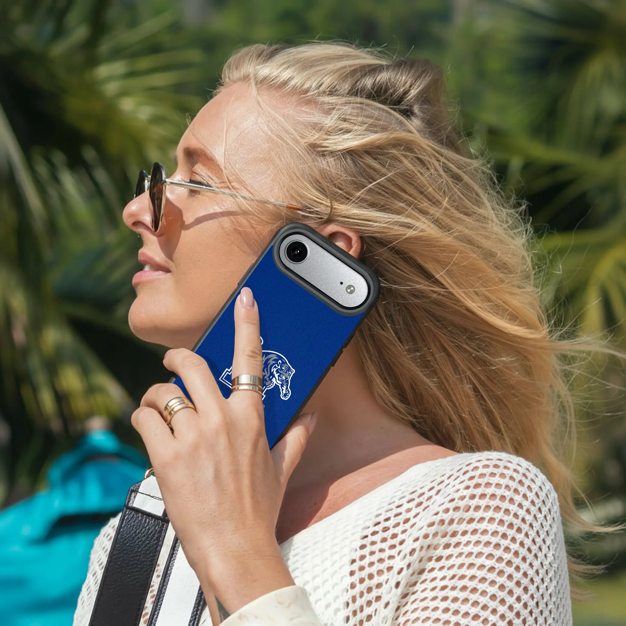 University of Memphis Tigers Solid Bump Phone Case