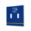 University of Memphis Tigers Stripe Hidden-Screw Light Switch Plate