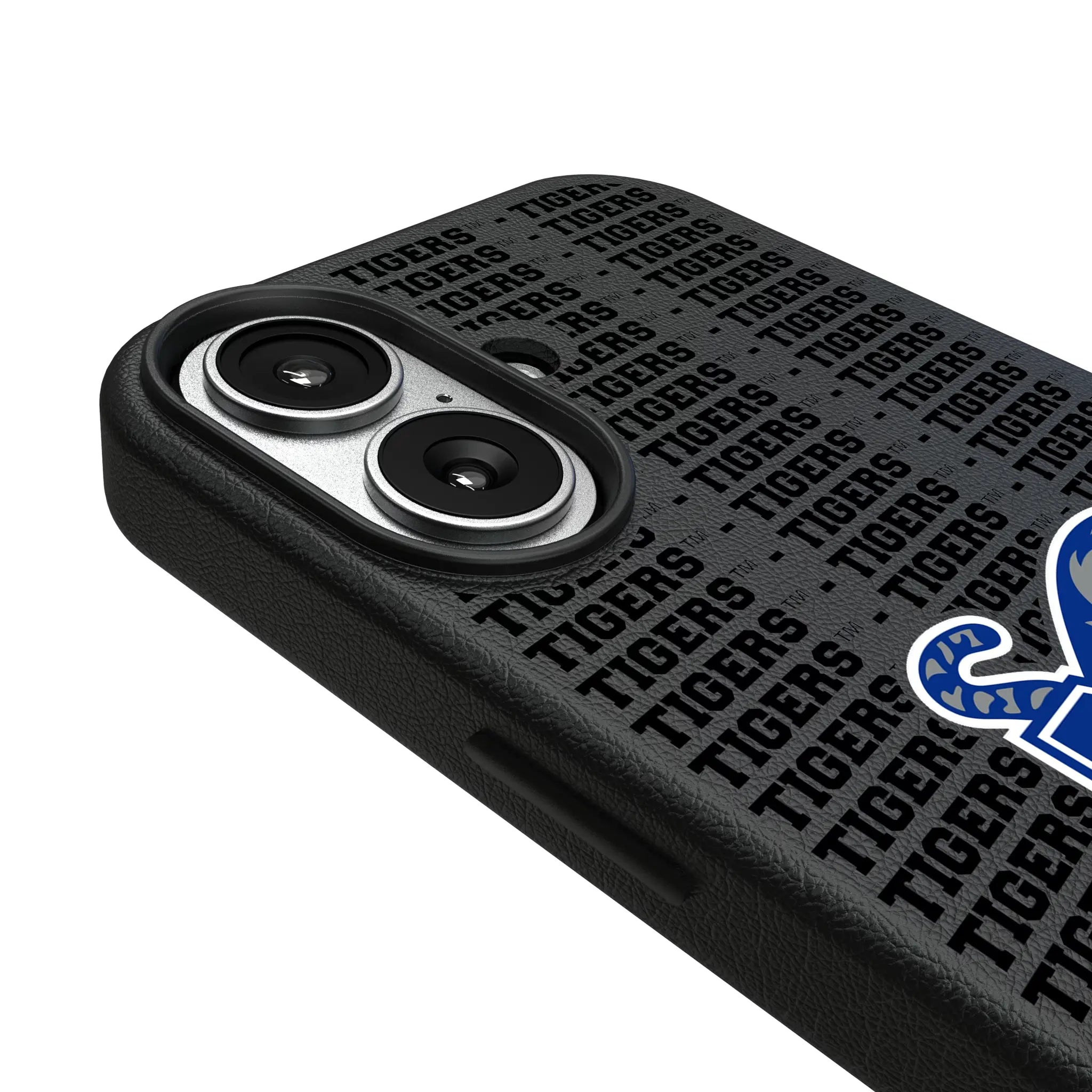 University of Memphis Tigers Text Backdrop MagSafe Compatible Phone Case for Apple iPhone