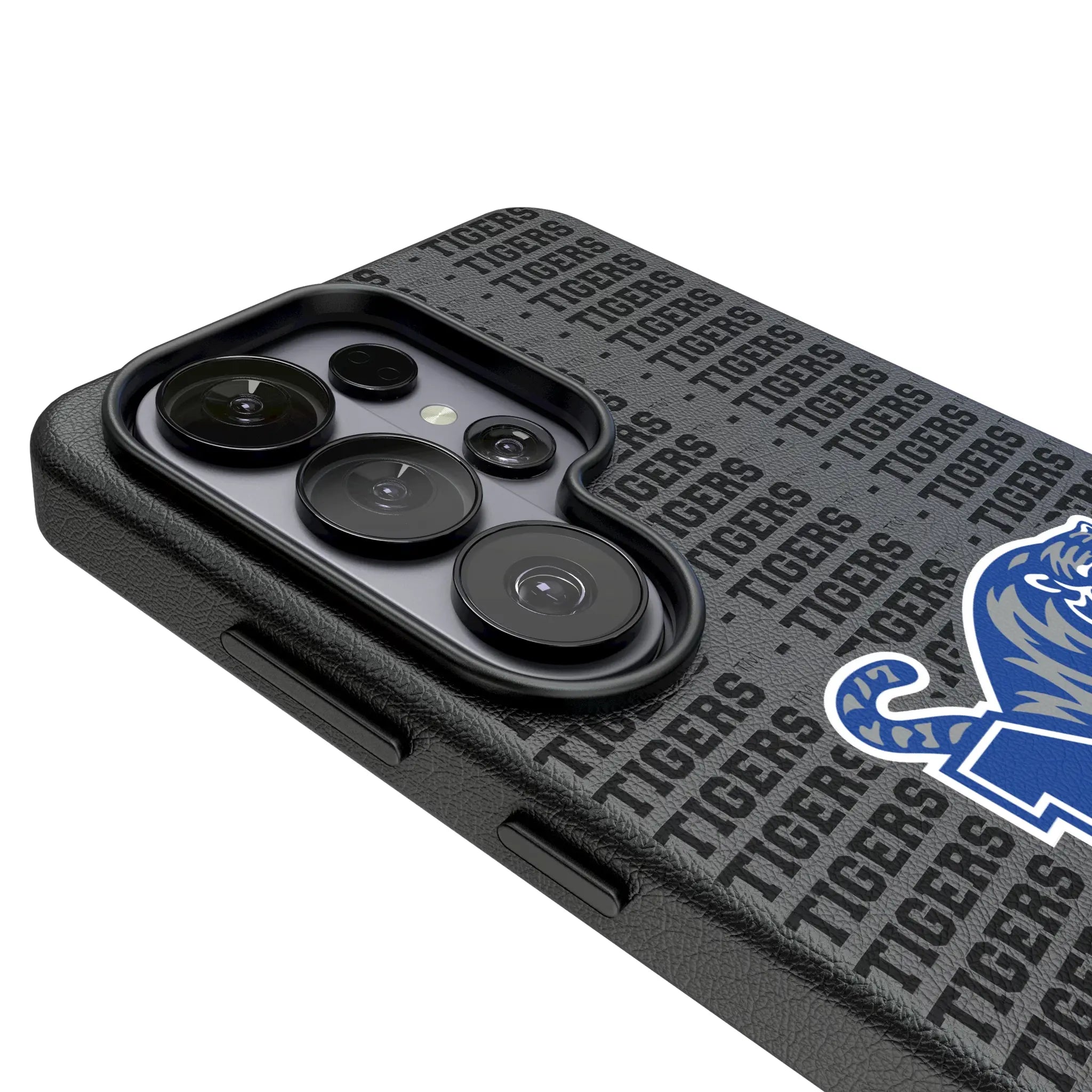 University of Memphis Tigers Text Backdrop MagSafe Compatible Phone Case for Samsung Galaxy