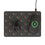 University of Miami Hurricanes Fashion Pattern 15-Watt Wireless Charger and Mouse Pad