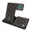 University of Miami Hurricanes Fashion Pattern 3 in 1 Charging Station