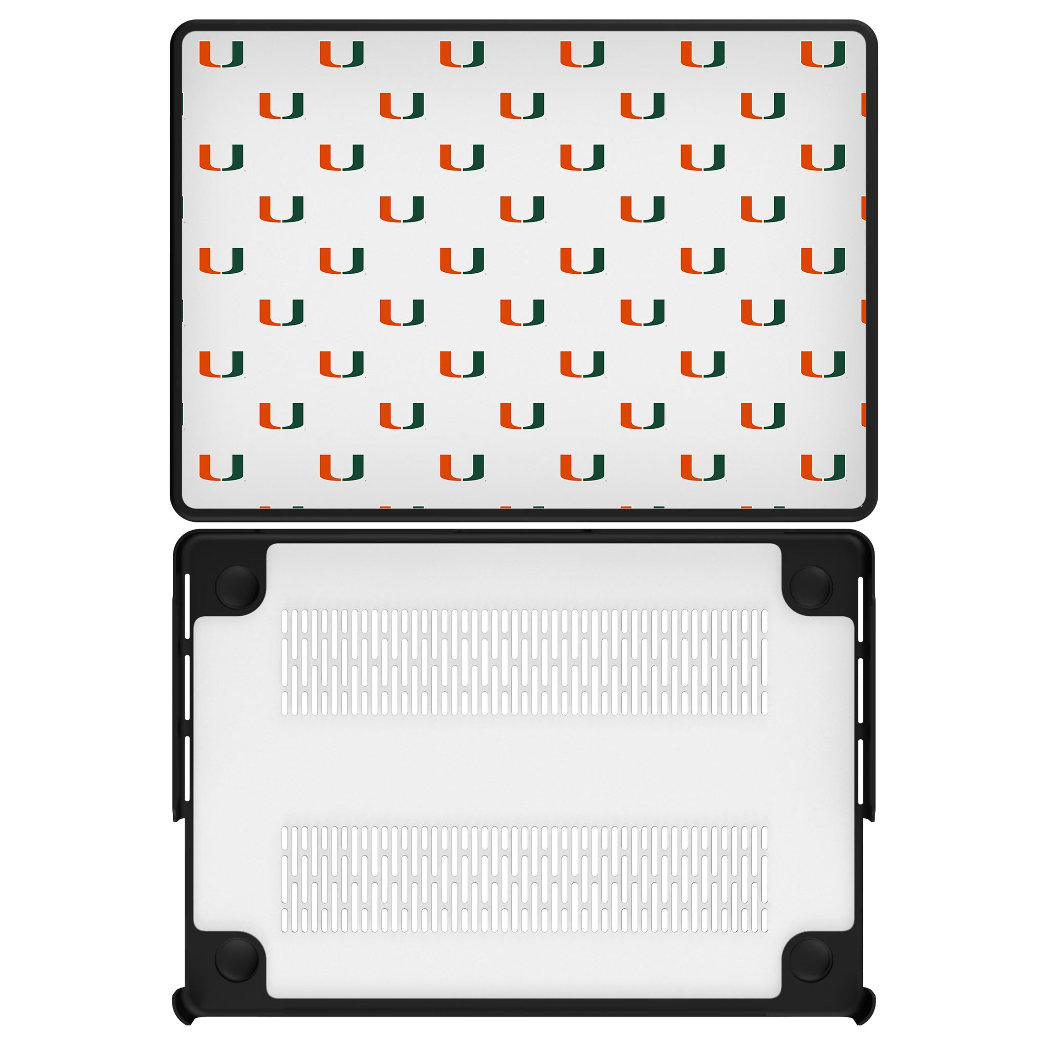 University of Miami Hurricanes Fashion Pattern Laptop Case for Apple MacBook